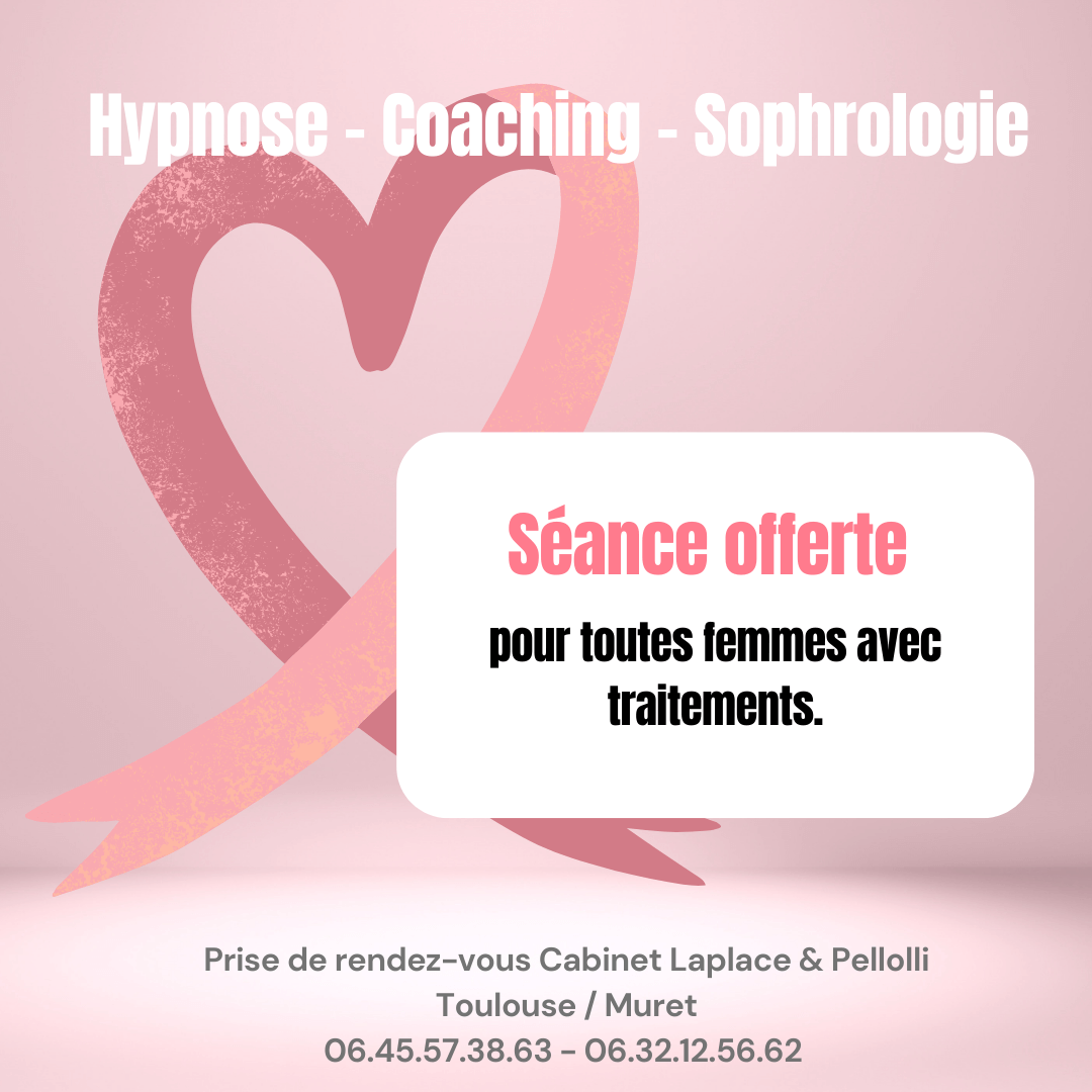 séance d'hypnose à Toulouse - Muret - offerte Octobre rose